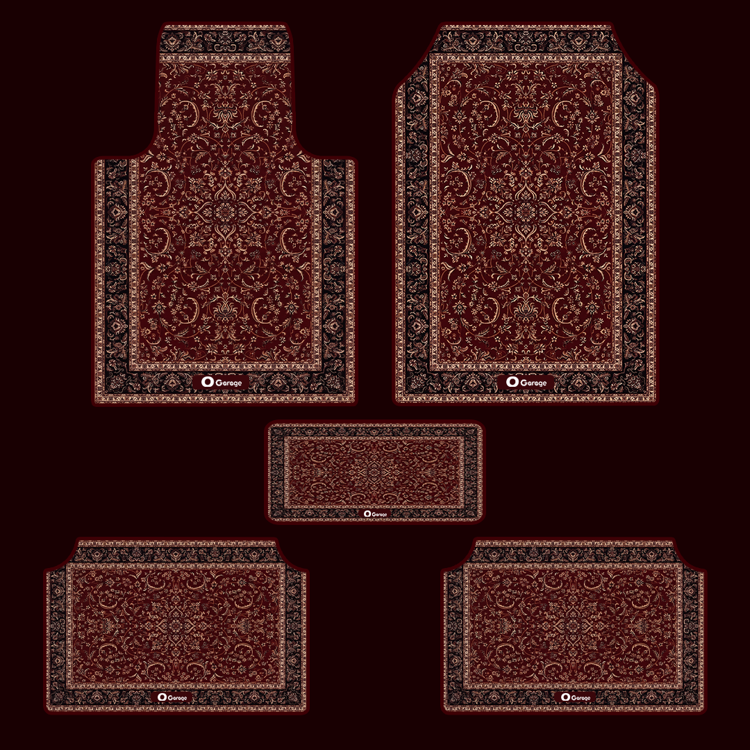 Red Arabian Car Mats