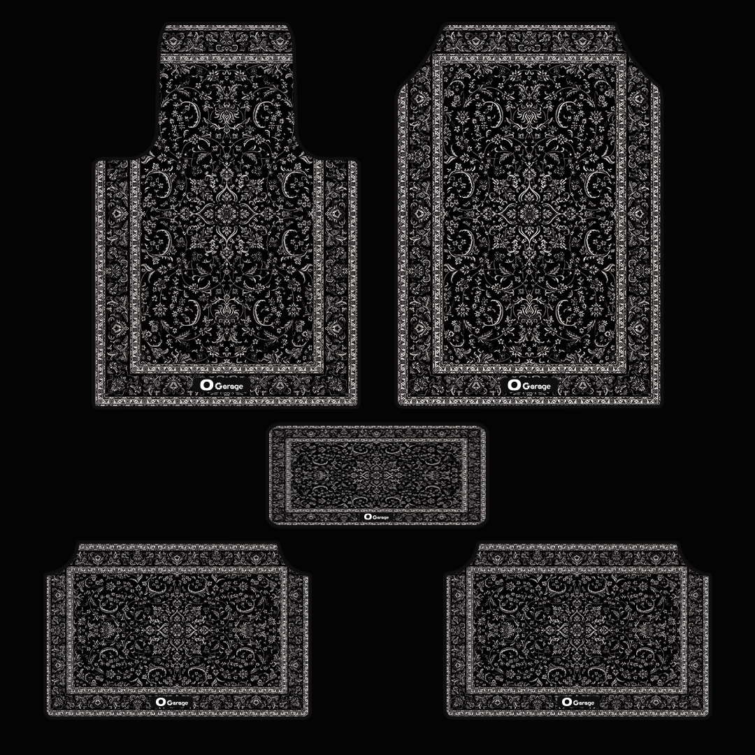 Black Arabian Car Mats