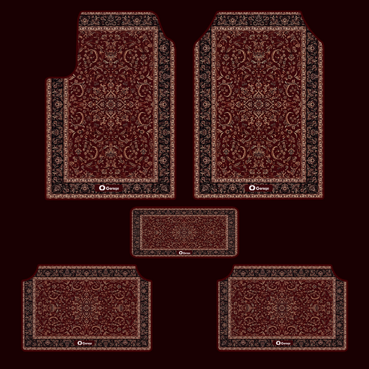 Red Arabian Car Mats