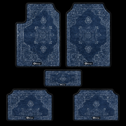 Dark Blue Arabian Car Mats