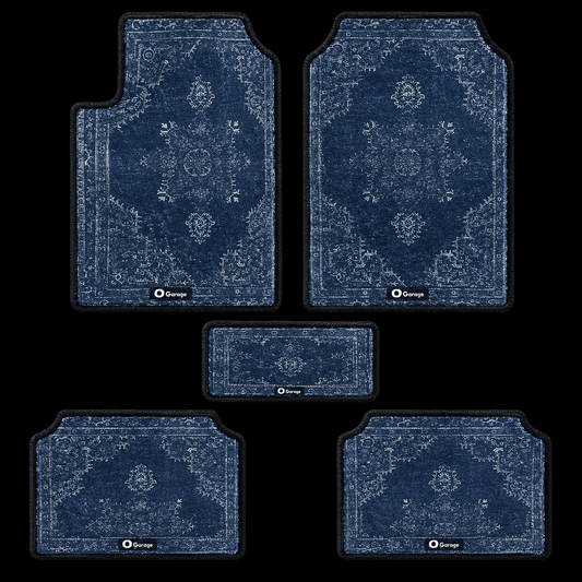 Dark Blue Arabian Car Mats