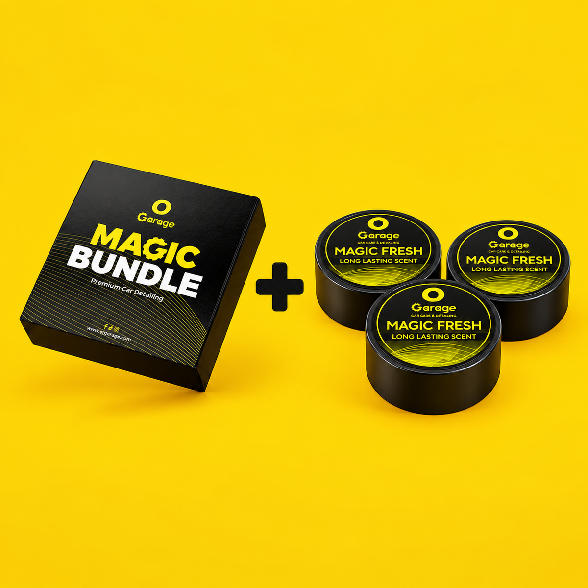 Bundle + 3 Magic Fresh Black ice