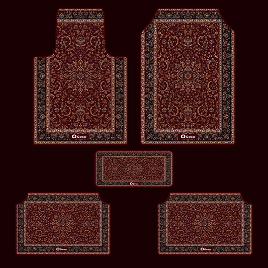 Red Arabian Car Mats