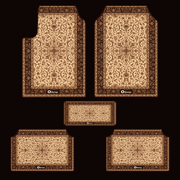 Baige Arabian Car Mats