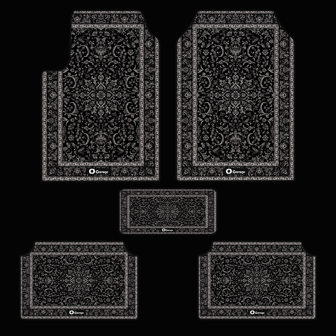 Black Arabian Car Mats