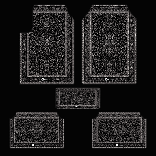Black Arabian Car Mats